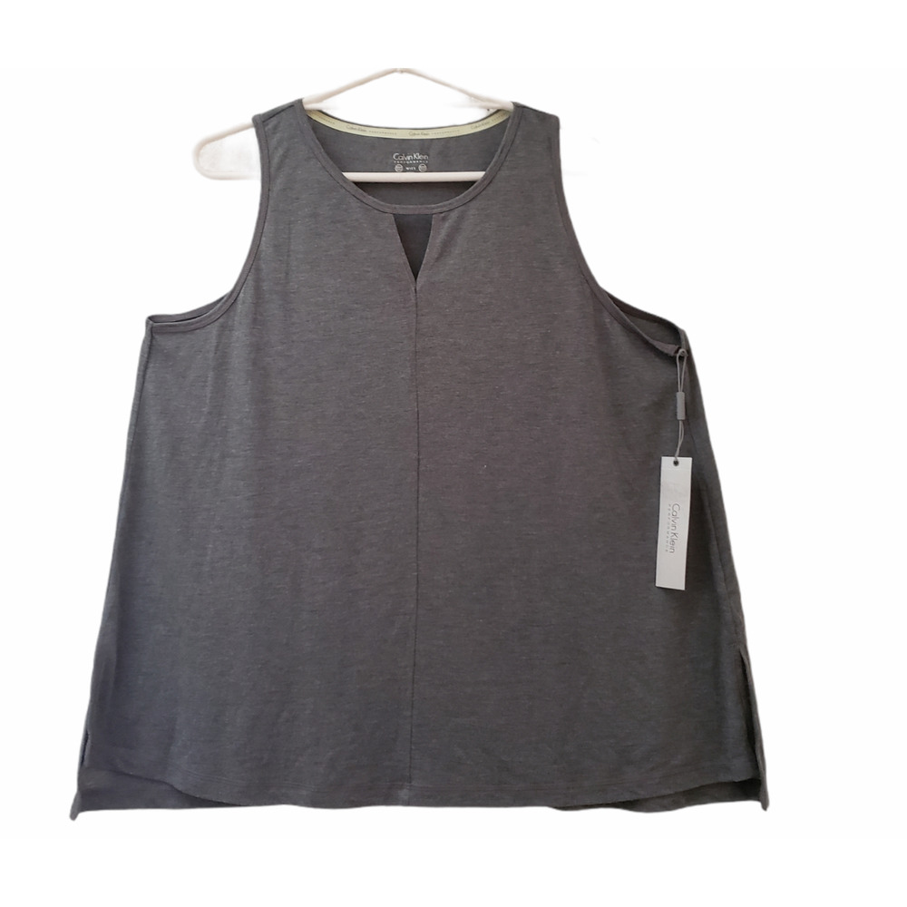 Calvin Klein Performance XXL Flyaway T-Shirt Green